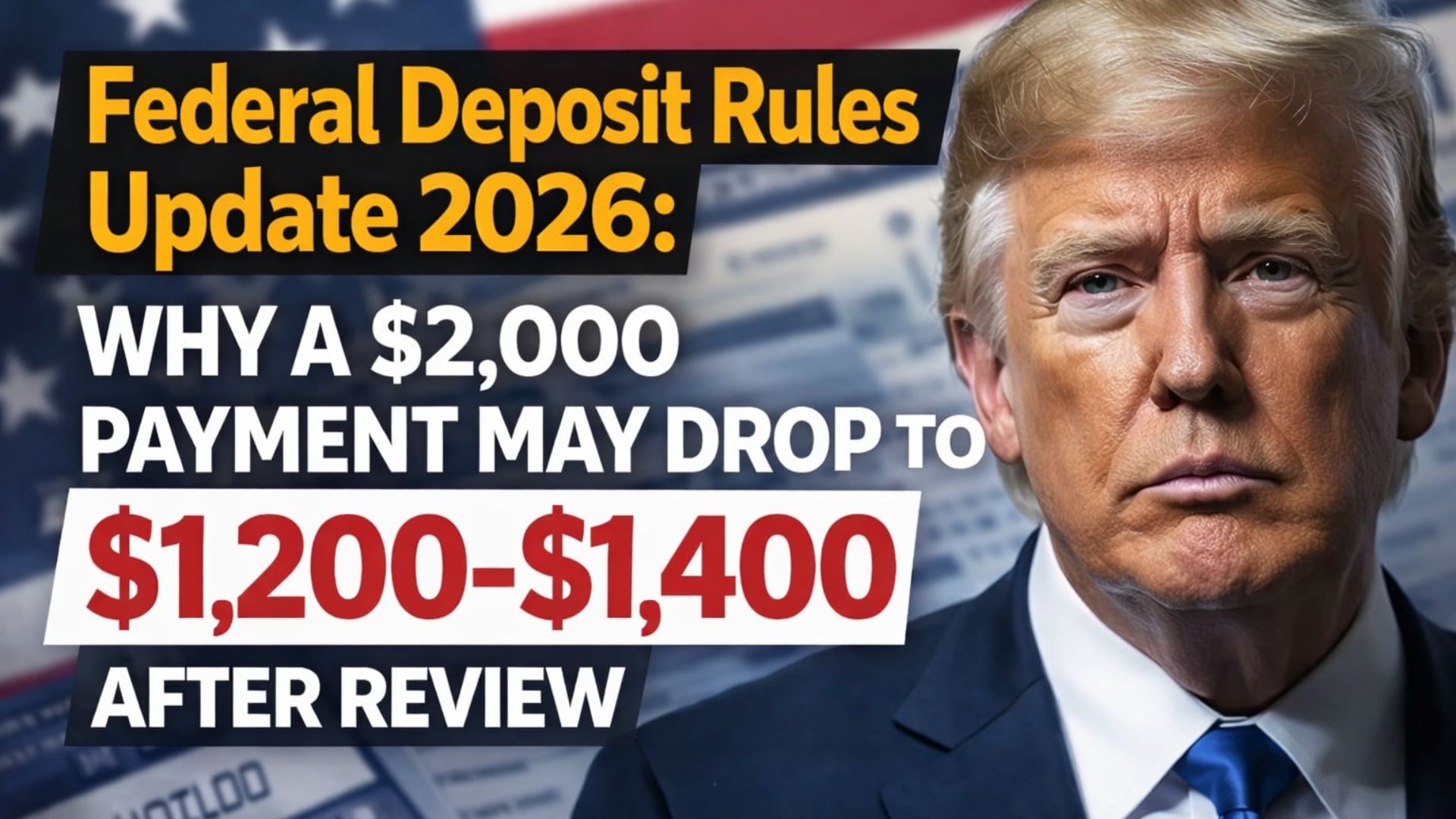 Why a $2,000 Payment May Drop to $1,200